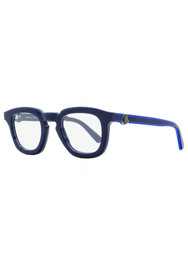 Moncler Men's Thick Rimmed Eyeglasses ML5195 090 Blue 48mm