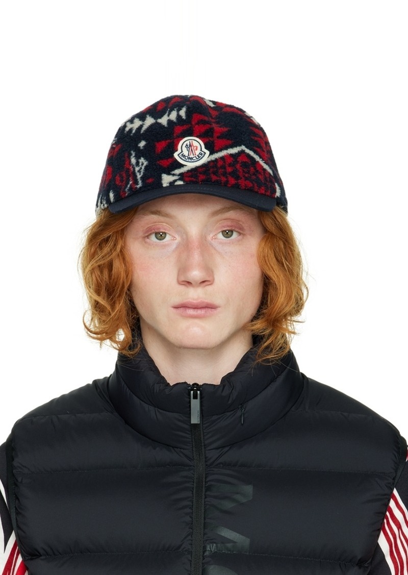 Moncler Navy Baseball Cap