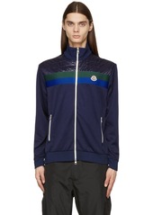 Moncler Navy Insulated Zip-Up Jacket