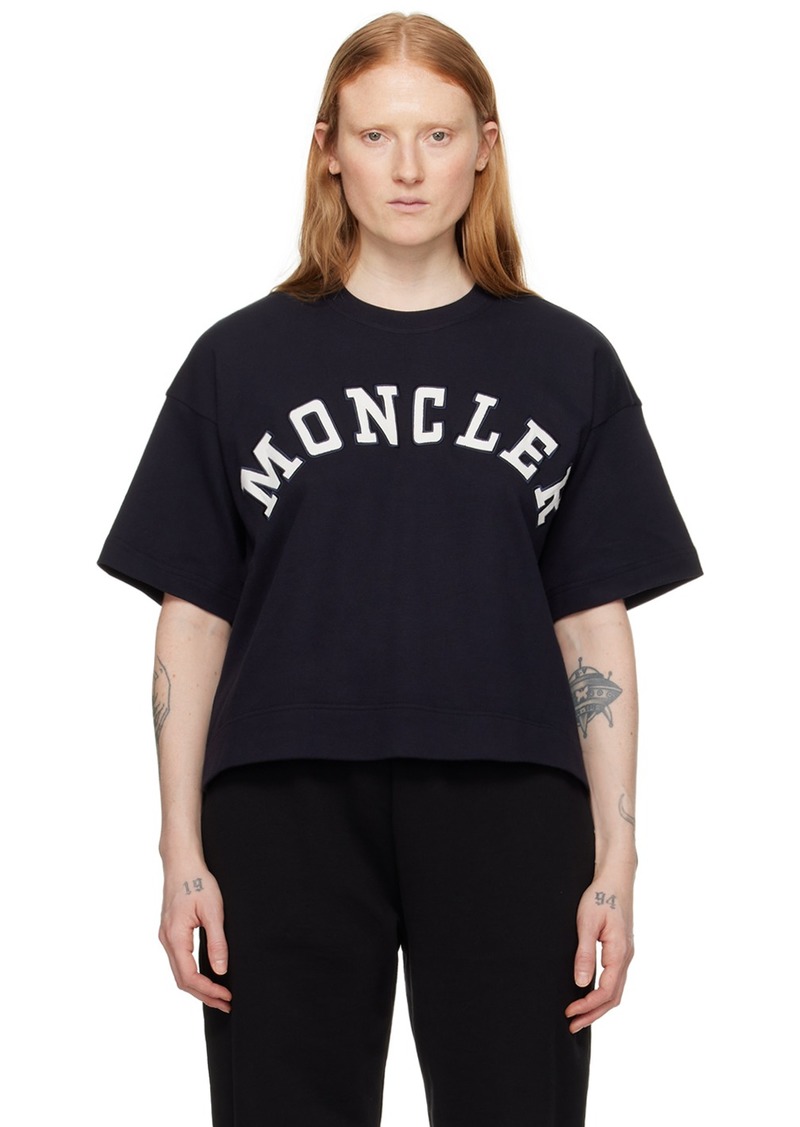 Moncler Navy Maglia T-Shirt