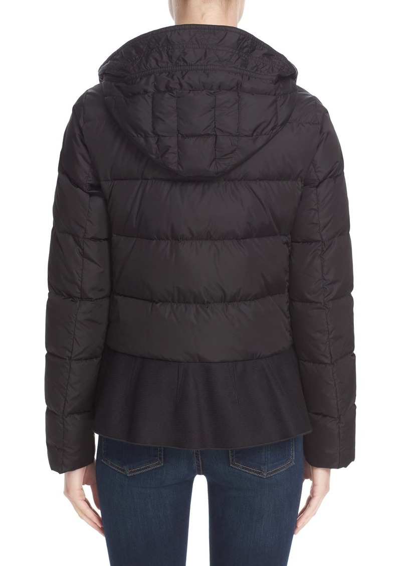 Moncler Moncler Nesea Peplum Hem Down Puffer Jacket | Outerwear