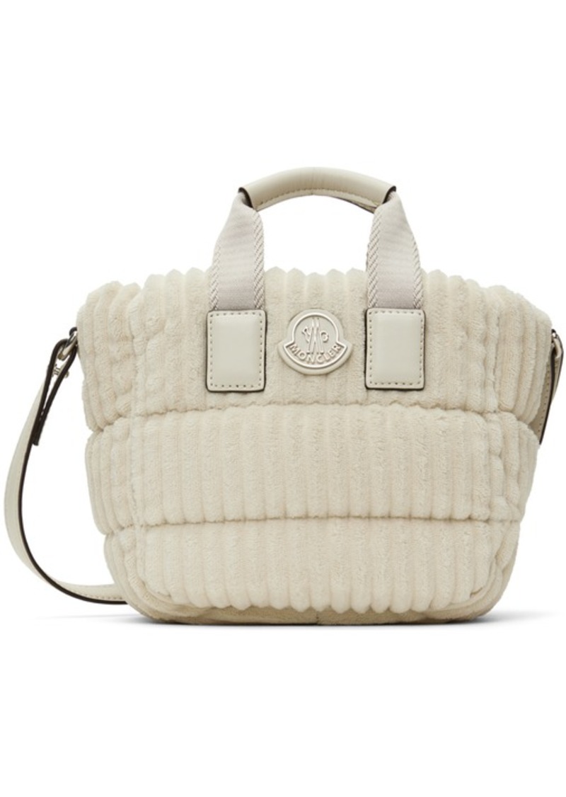 Moncler Off-White Micro Caradoc Tote