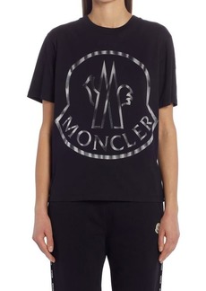 Moncler Oversize Logo Graphic Tee