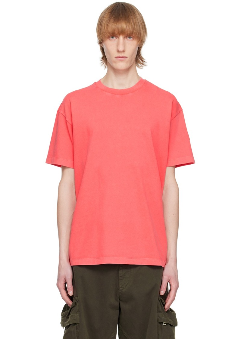 Moncler Pink Crewneck T-Shirt