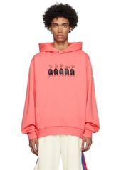 Moncler Pink Duck Motif Hoodie