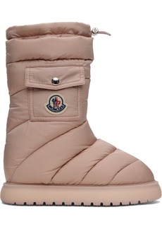 Moncler Pink Gaia Down Boots