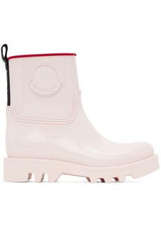 Moncler Pink Ginette Rain Boots