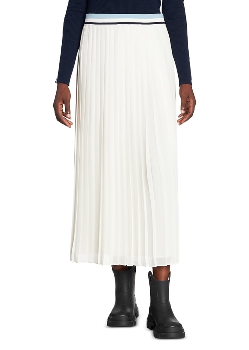 Moncler Pleated Midi Skirt
