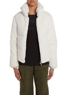 Moncler Pluvier Fleece Puffer Jacket