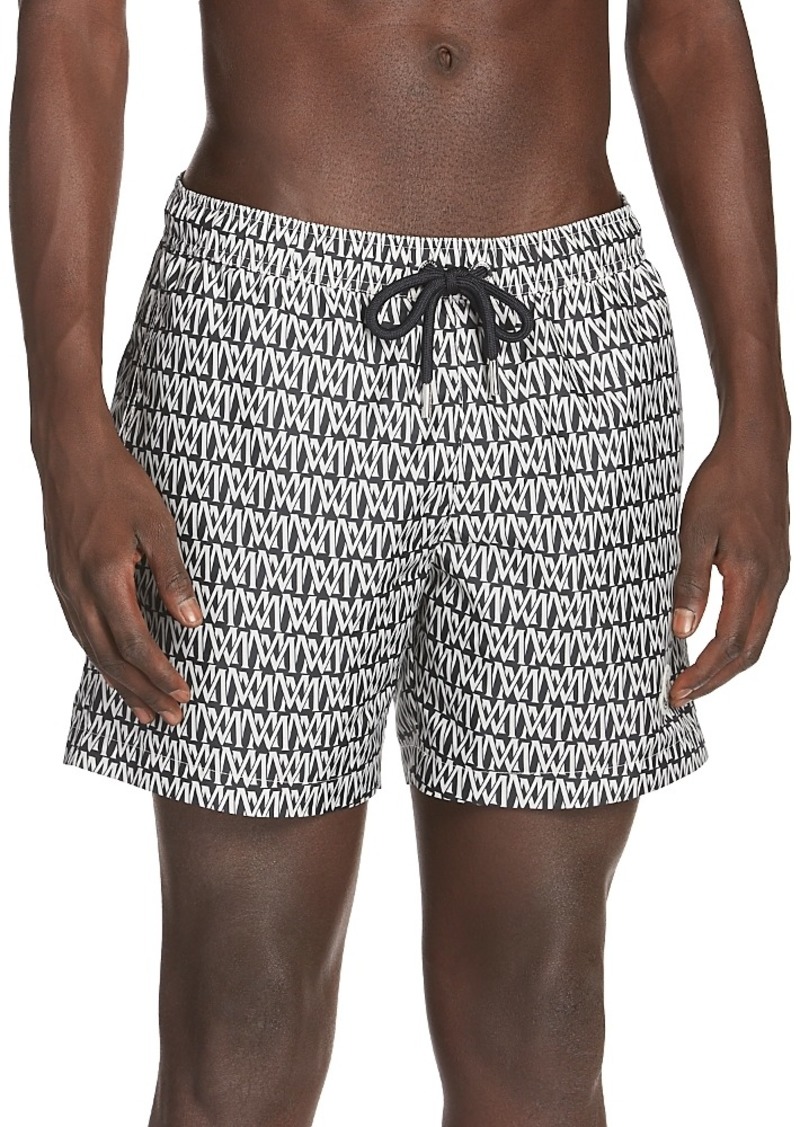 Moncler Printed 7 Swim Trunks