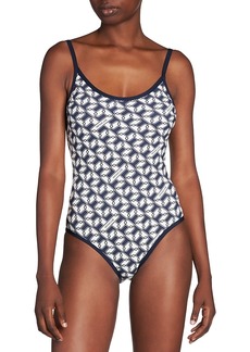 Moncler Printed One Piece Swimsuit