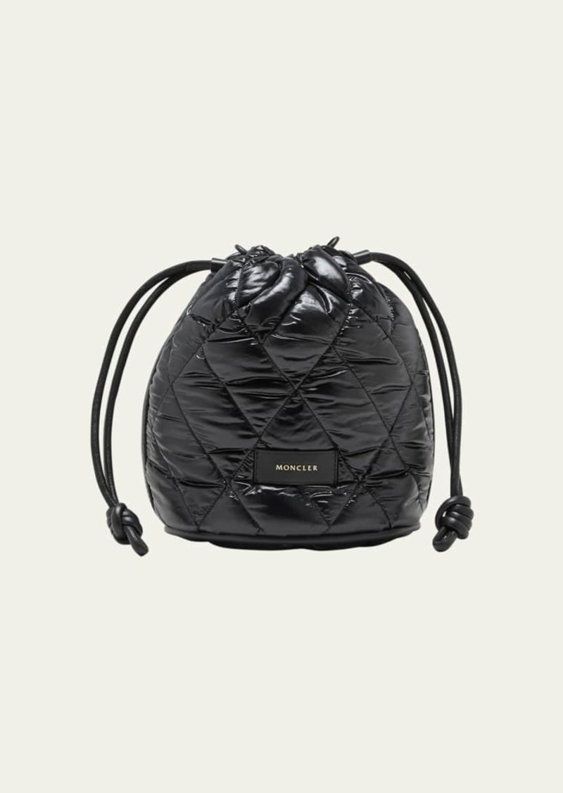 Moncler Quilted Nylon Bucket Bag