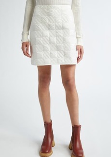 Moncler Quilted Nylon Miniskirt