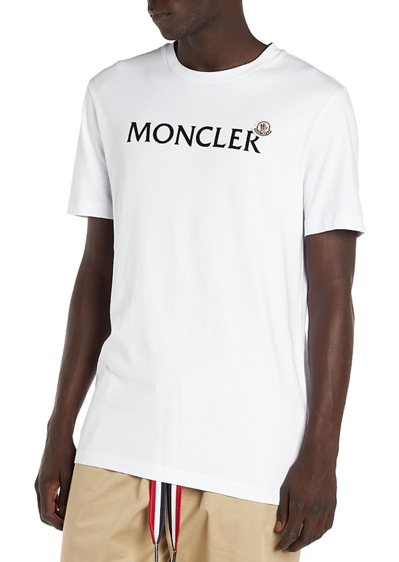 Moncler Short Sleeve Logo Graphic Tee