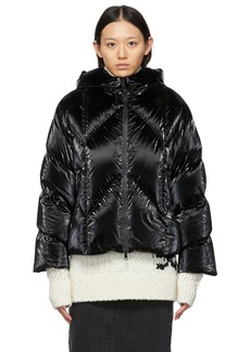 Moncler SSENSE Exclusive Black Down Frele Jacket