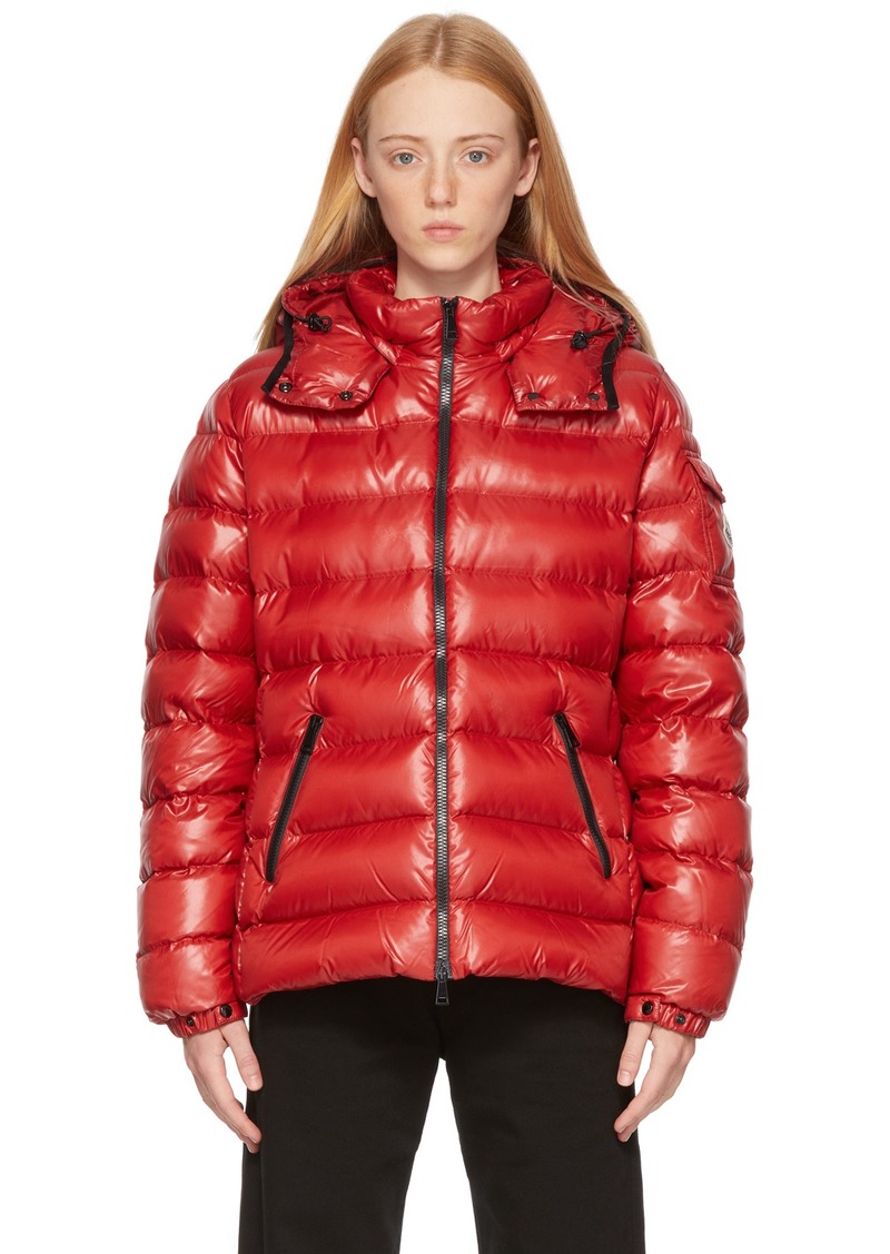 Moncler SSENSE Exclusive Red Down Bady Jacket