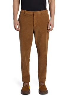 Moncler Stretch Cotton Corduroy Trousers in Brown at Nordstrom
