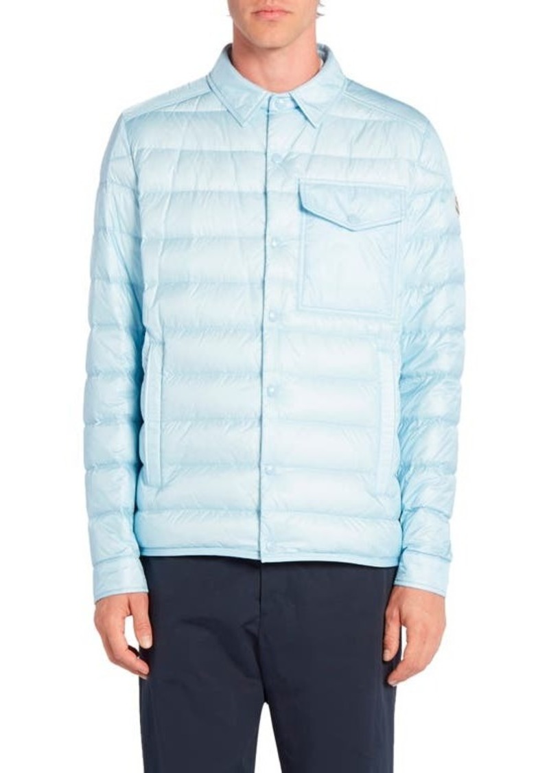 Moncler Tenibres Water Repellent Down Puffer Shacket