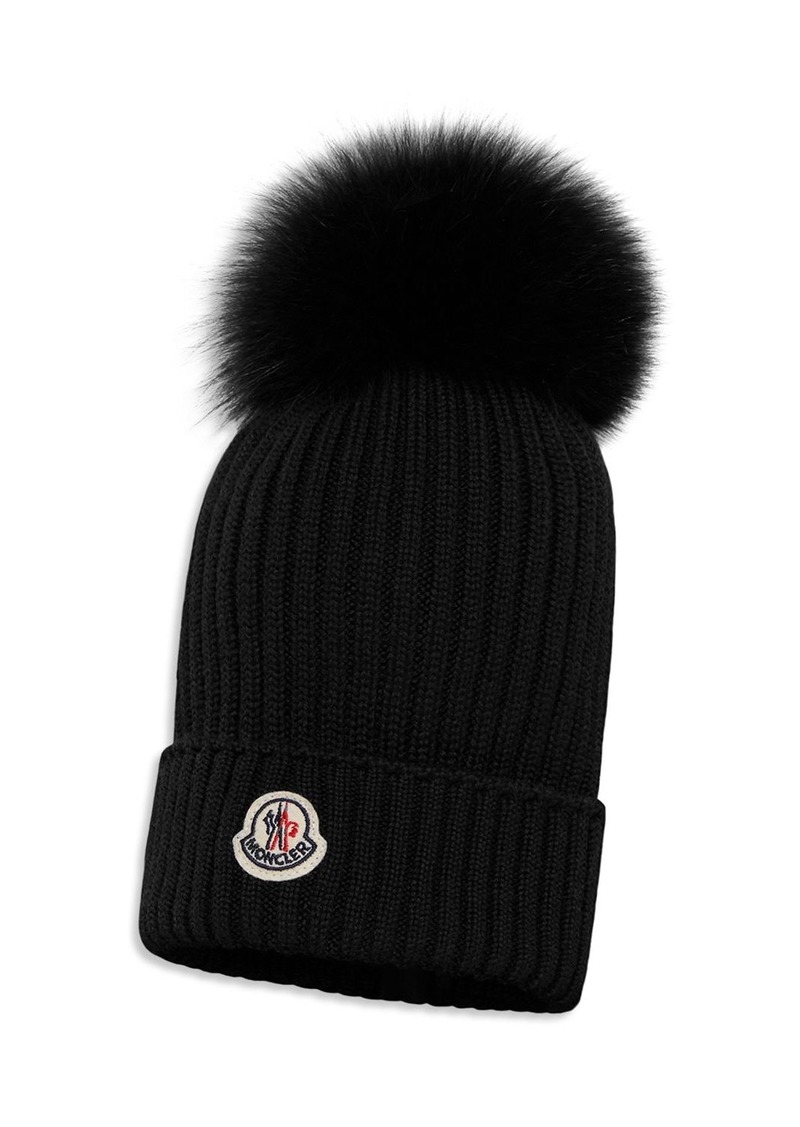 pom pom hat moncler