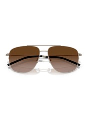 Moncler Unisex Sunglasses, Alumni ME4004 - Matte Bronze