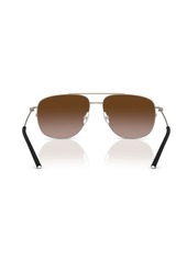 Moncler Unisex Sunglasses, Alumni ME4004 - Matte Bronze