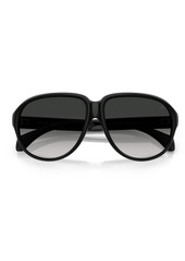 Moncler Unisex Sunglasses, Halcyonne ME8001 - Shiny Black