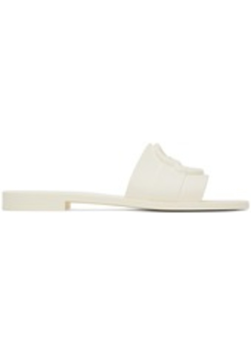 Moncler White Heeled Sandals
