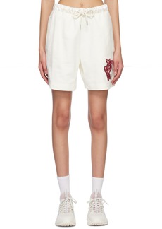 Moncler White Oversized Shorts