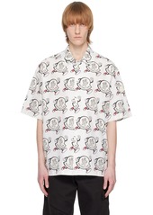 Moncler White Printed Shirt