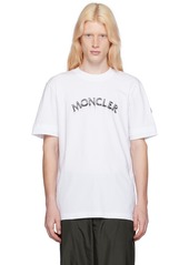 Moncler White Printed T-Shirt