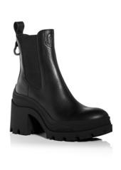 Moncler Women's Envile Platform Block Heel Chelsea Boots