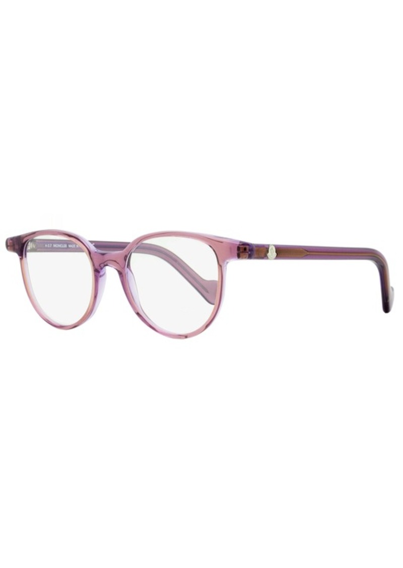 Moncler Women's Eyeglasses ML5032 074 Transparent Pink/Violet 47mm