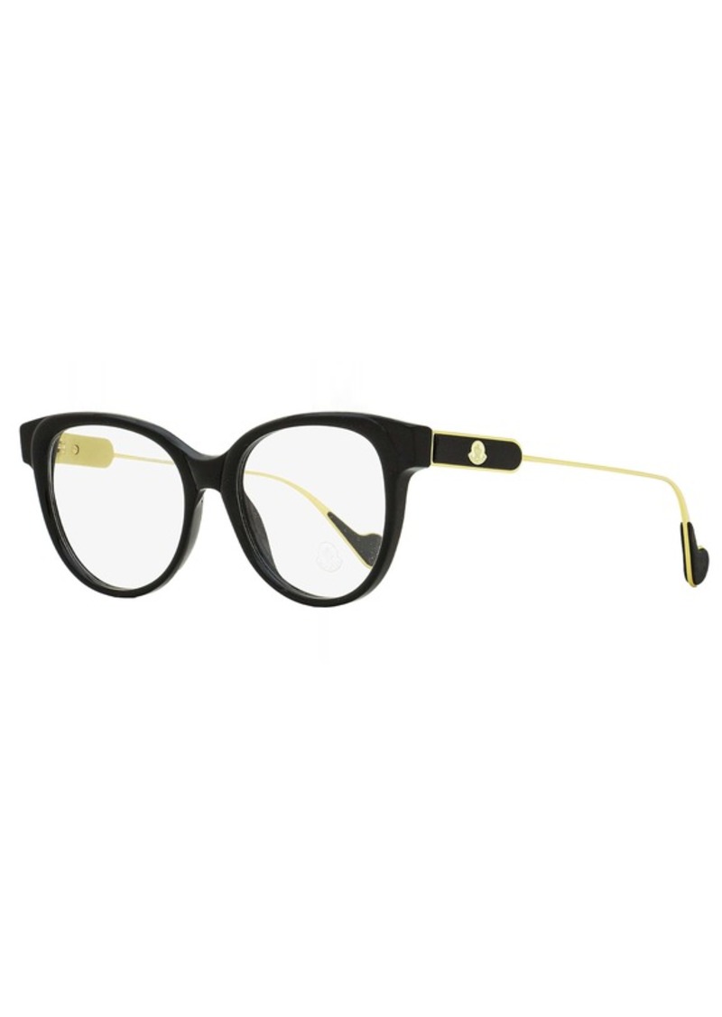 Moncler Women's Pantos Eyeglasses ML5056 001 Black/Gold 53mm