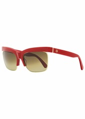 Moncler Women's Veronica Leoni Sunglasses ML0218P 66F Red/Gold 61mm