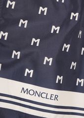 Moncler Monogram Printed Tech Swim Shorts