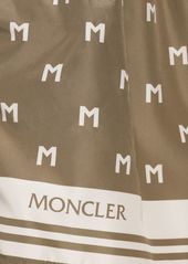 Moncler Monogram Printed Tech Swim Shorts