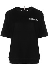 Moncler Mountain logo-print cotton T-Shirt