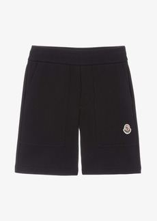 Moncler Navy Logo Shorts