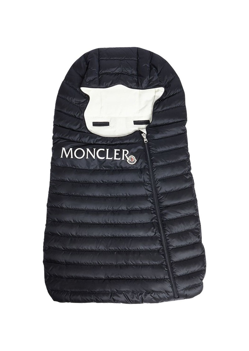 Moncler Nylon Laqué Down Baby Sleeping Bag