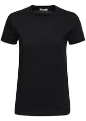 Moncler Oversized Cotton Jersey T-shirt