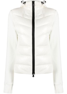 Moncler padded fleece hooded jacket