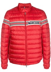 Moncler padded logo stripe jacket
