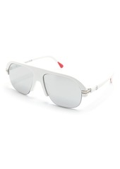 Moncler pilot-frame tinted-lenses sunglasses