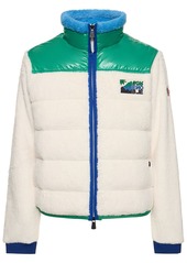 Moncler Polartec Nylon Blend Zip Up Cardigan