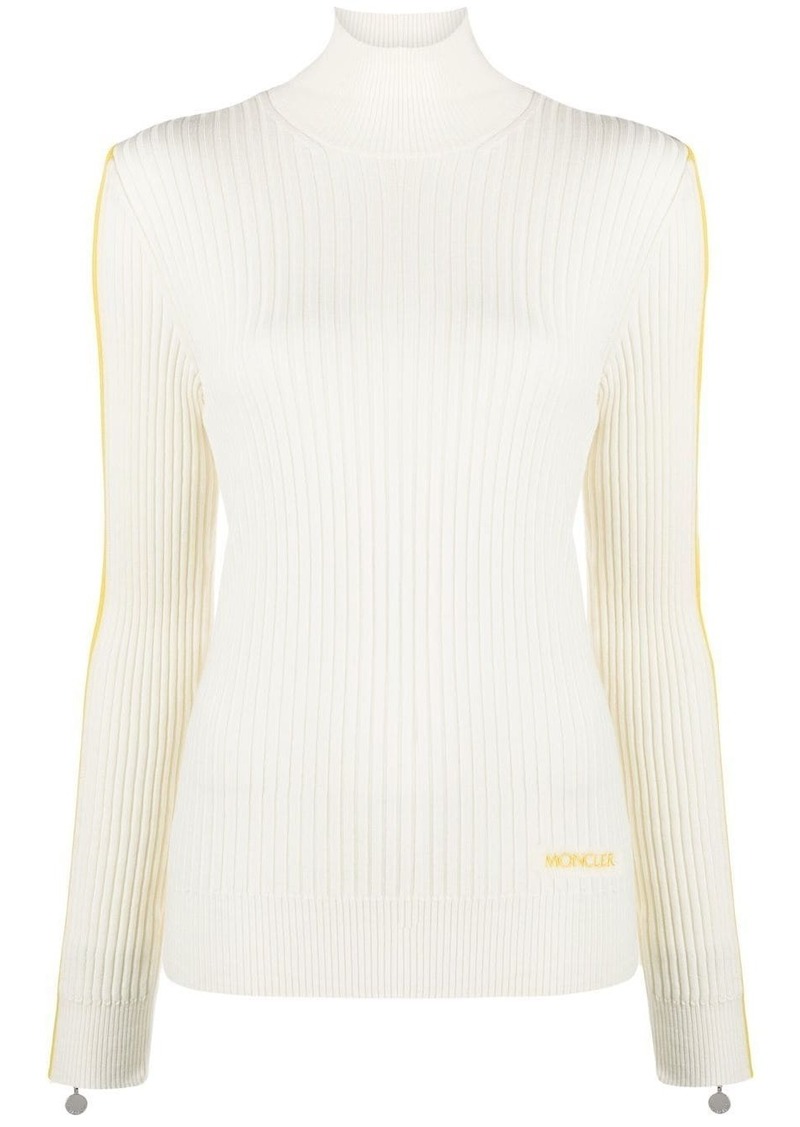 Moncler polo-neck jumper