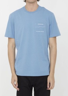 Moncler Printed cotton t-shirt