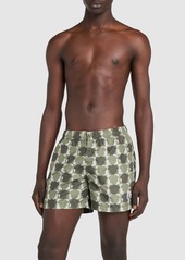 Moncler Printed Tech Swim Shorts