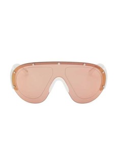 Moncler Rapide 80MM ShIeld Sunglasses