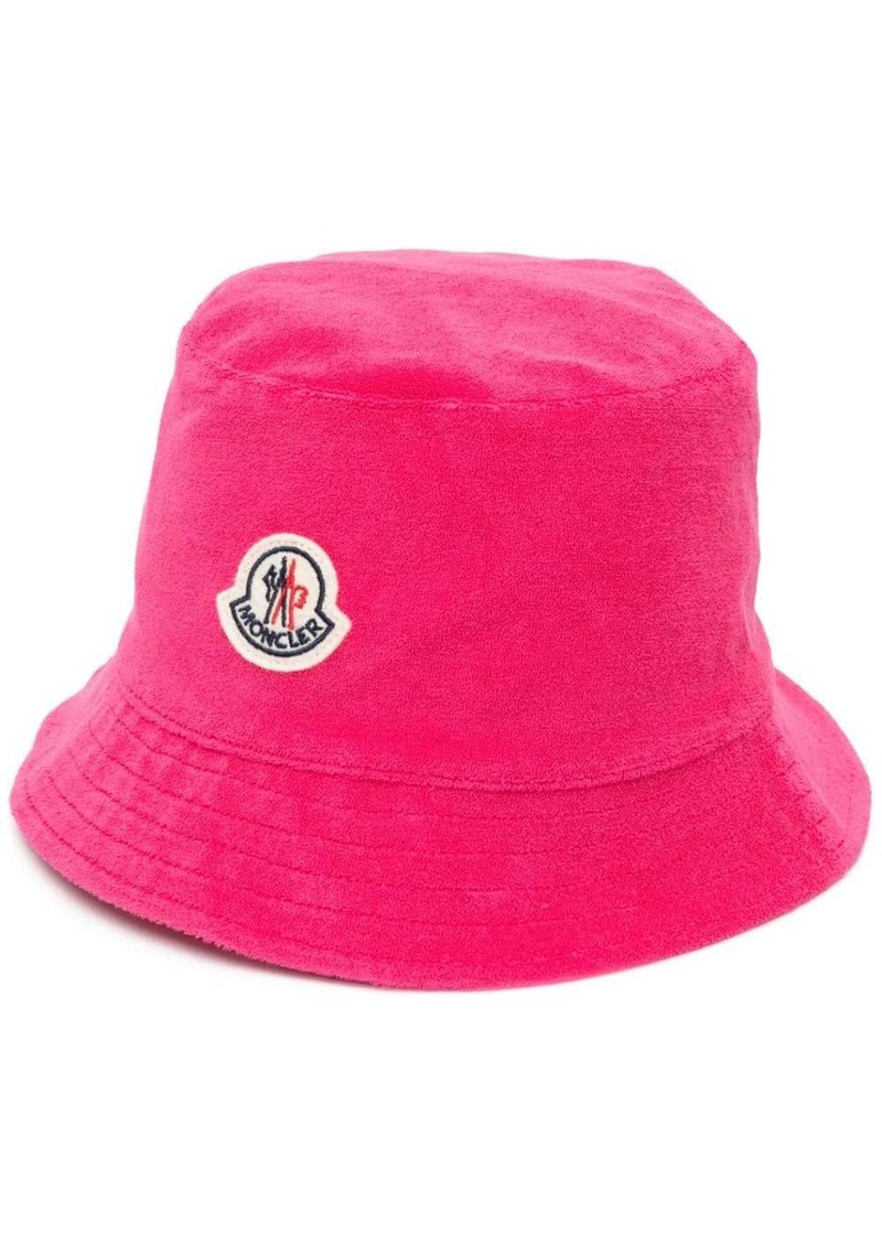 Moncler reversible logo-patch bucket hat