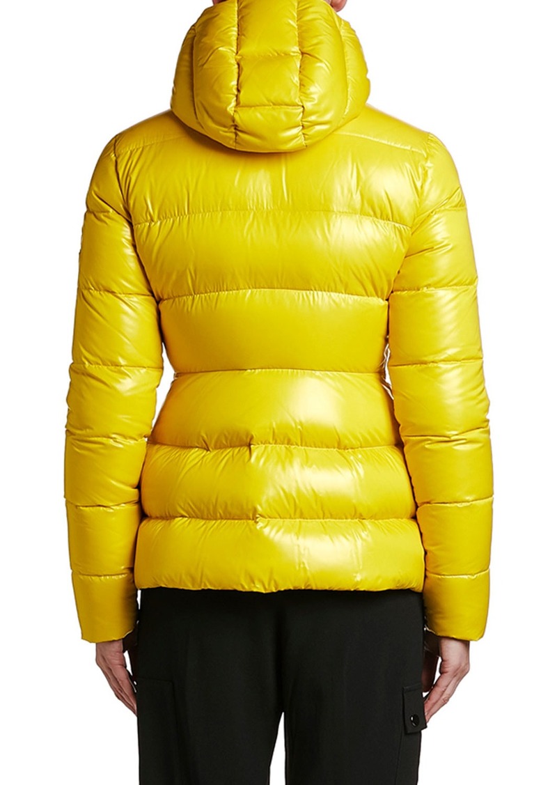 Moncler Rhin Semi-Fit Puffer Jacket w/ Hood | Outerwear